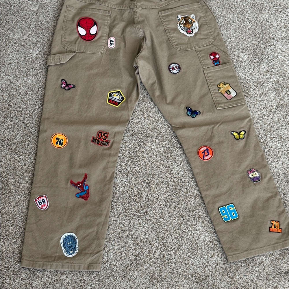 Wrangler Tan Patchwork Cargo Pants - image 2